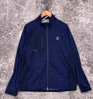 Zero Restriction Jacket Large Mens The Open Championship British Golf Full Zip